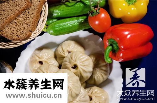 芹菜餡包子