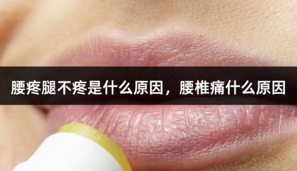 腰疼腿不疼是什么原因，腰椎痛什么原因