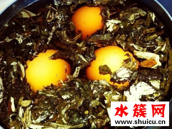 艾草煮雞蛋怎么做？